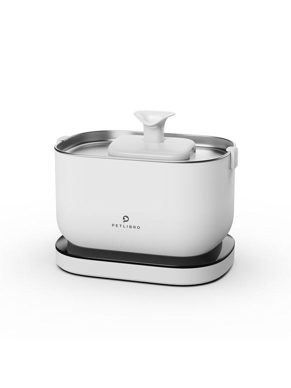 Petlibro Dockstream Battery-Operated Water Fountain White