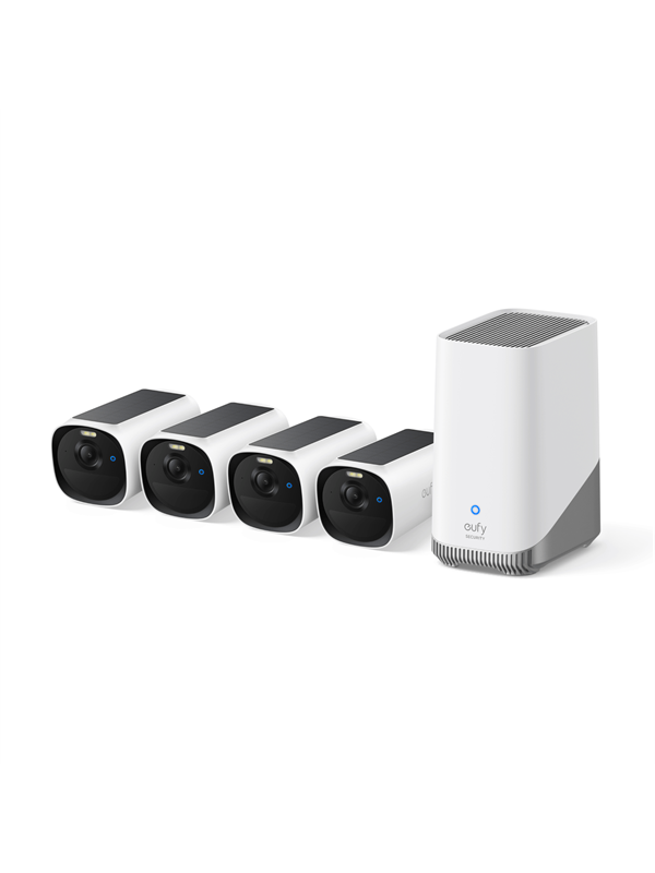 Eufy Cam E40 4-Cam Sett (HomeBase 3)