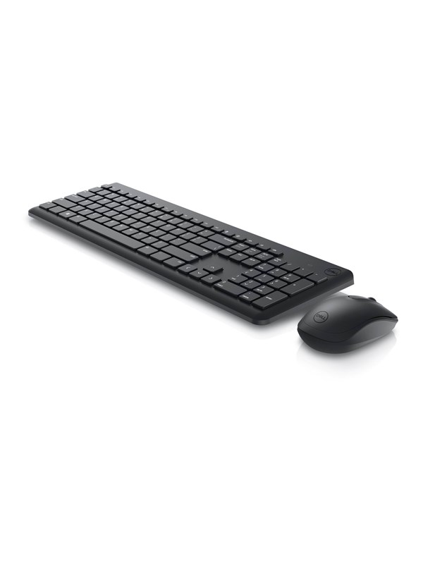 Dell Wireless Keyboard and Mouse KM3322W - Tastatur & Mussett - Nordisk - Svart