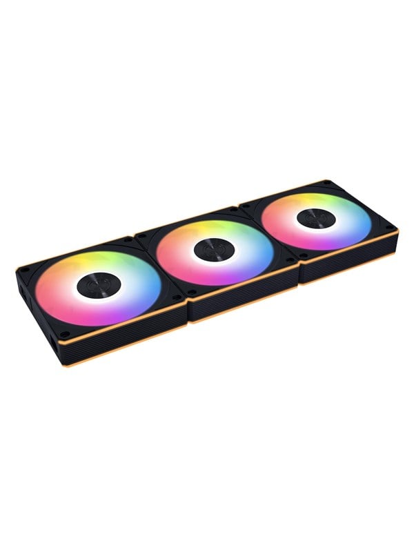 Lian Li UNI FAN CL Wireless (3-Pack) - Kabinettvifte - 120mm - Svart med RGB LED-lys - 30 dBA