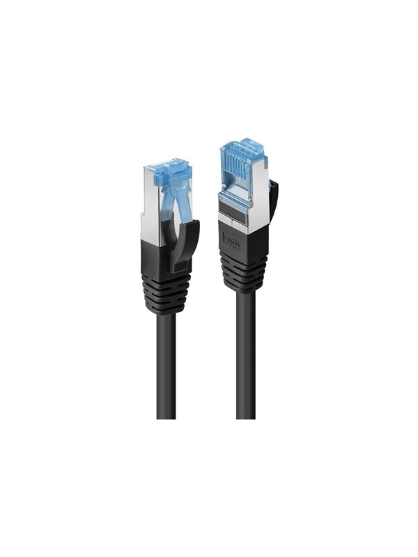 Lindy patch cable - 2 m - black - Svart - 2m