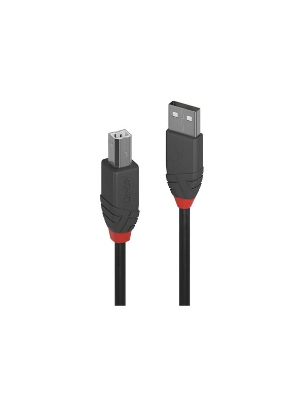 Lindy Anthra Line - USB cable - USB to USB Type B - 50 cm