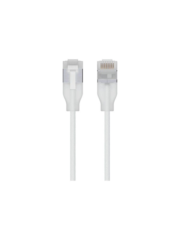 Ubiquiti UniFi patch cable - 12 cm - white - Hvit - 0.1m