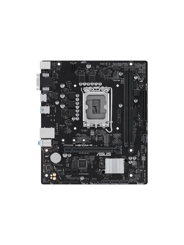 ASUS PRIME H610M-R-SI Hovedkort - Intel H610 - Intel LGA1700 - DDR5 RAM - Micro-ATX