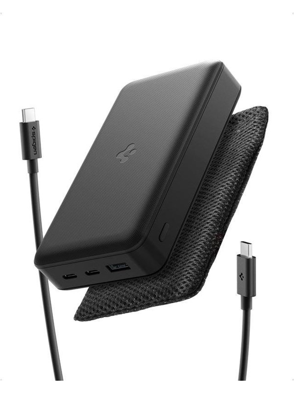 Spigen Essential 30 -000mAh 30W Portable Charger - black EA3030 - 30000 mAh