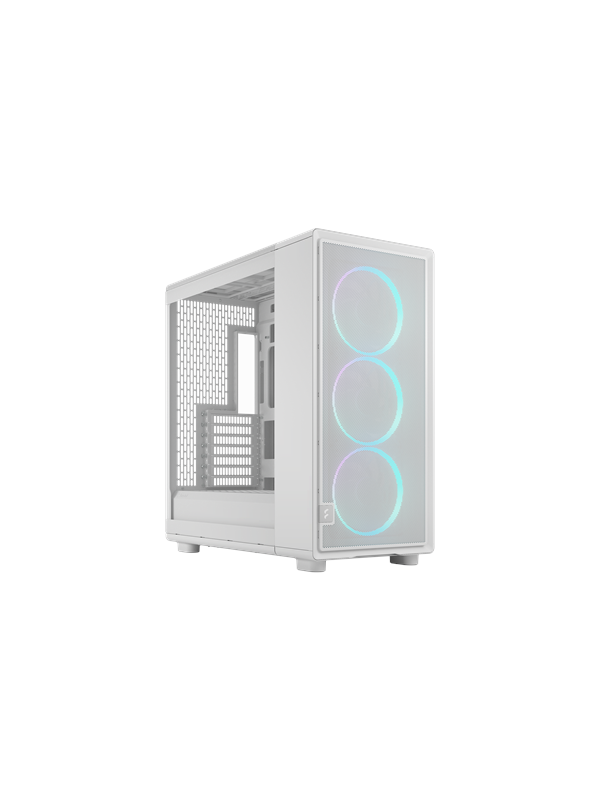 Fractal Design Epoch XL White TG RGB - Kabinett - Tower - Transparent