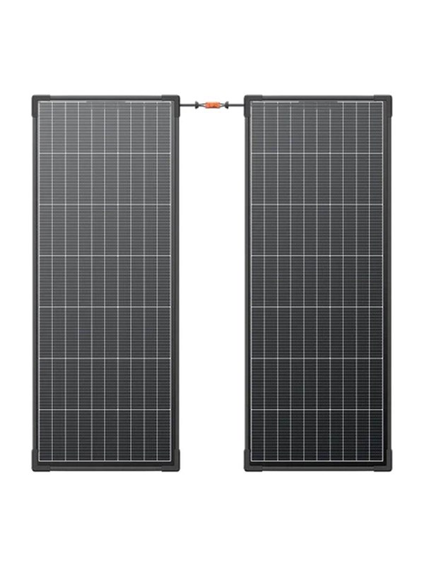 EcoFlow Set of 2x 130W Photovoltaic Panels Rigid Construction