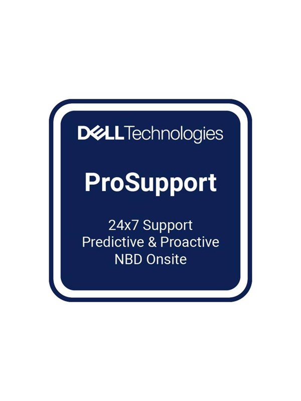 Dell Upgrade from 1Y Basic Onsite to 4Y ProSupport - extended service agreement - 4 years - on-site