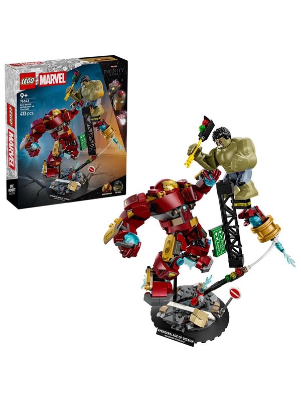 Super Heroes Episk oppgjør: Hulkbuster mot Hulk 76343