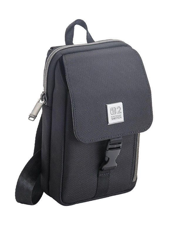 BigBen Interactive Official Vertical Bag - Black (Nintendo Switch 2/Nintendo Switch) - Miscellaneous Tilbehør til spillkonsoll - Nintendo Switch