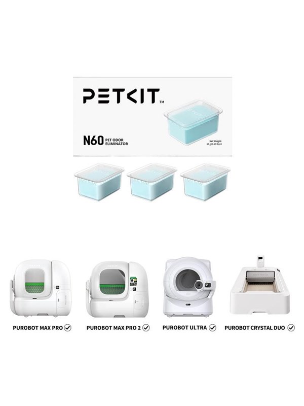 Petkit Pet Odor Eliminator N60, 3pcs