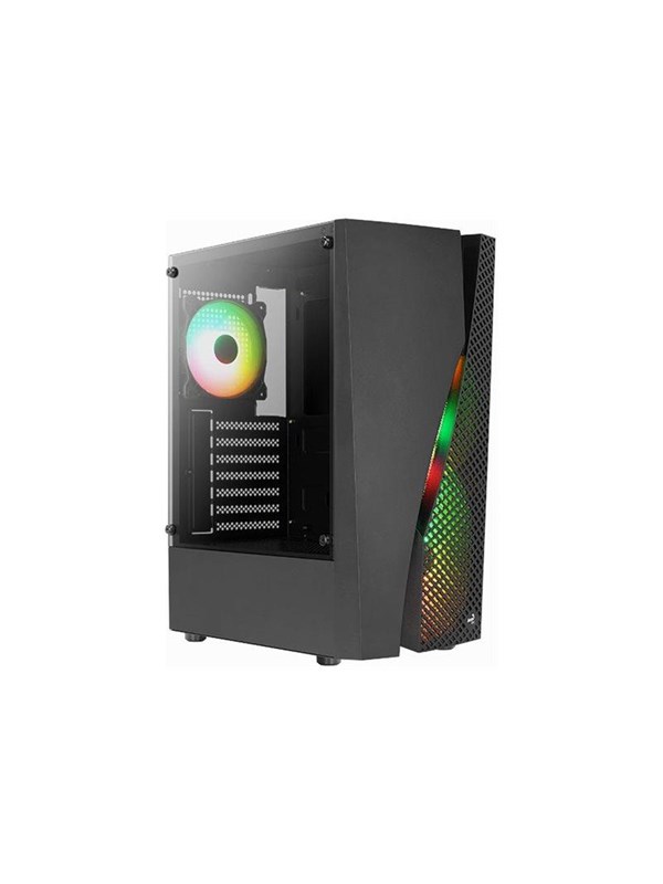 AeroCool Wave - mid tower - ATX - Kabinett - Tower - Svart