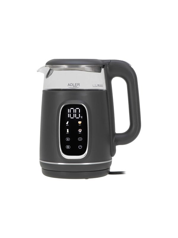Adler Vannkoker AD 1305 - kettle - grey - Grå - 2200 W