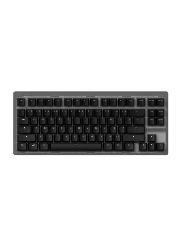 Wooting 80HE - US-ANSI - Linear60 - Ghost - Gamingtastatur - Uten numpad - US Internasjonal - Grå