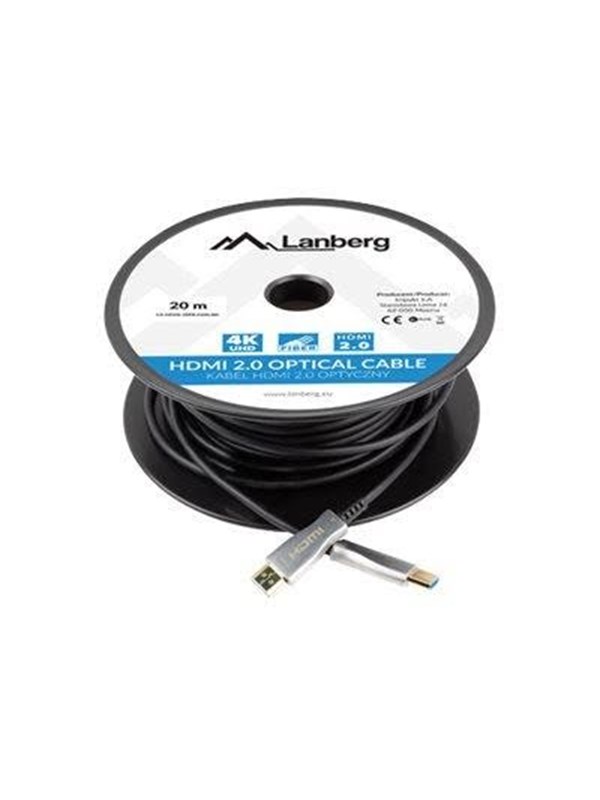 Lanberg HDMI cable with Ethernet - 20 m