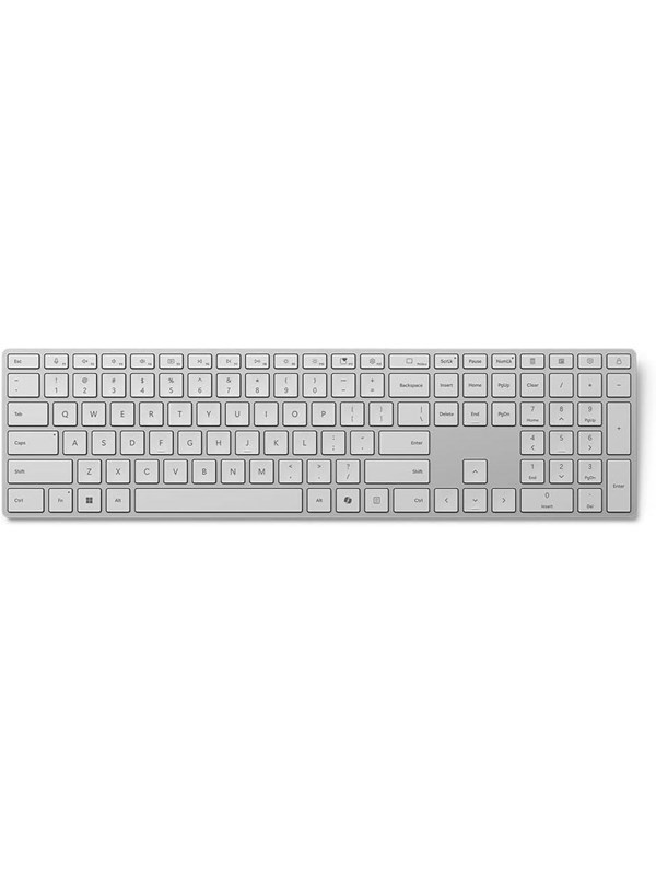 Microsoft Surface Keyboard (2nd Edition) - Tastatur - Nordisk - Sølv