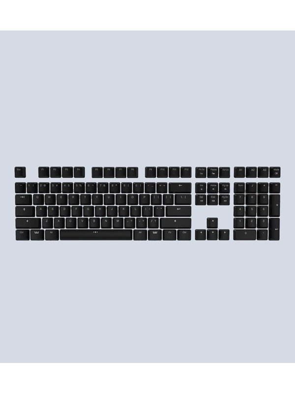 Wooting ABS ANSI Keycaps - Tastehetter - US Internasjonal - Svart