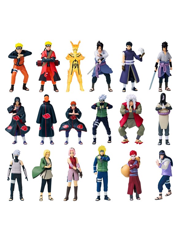 Naruto Shippuden 7 cm Figure 3 pack window box - assorted