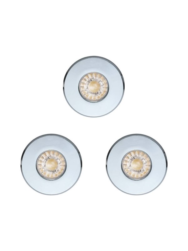 EGLO IGOA INNEBYGD. SETT IP44/IP20 3X3.3W Ø85 KROM