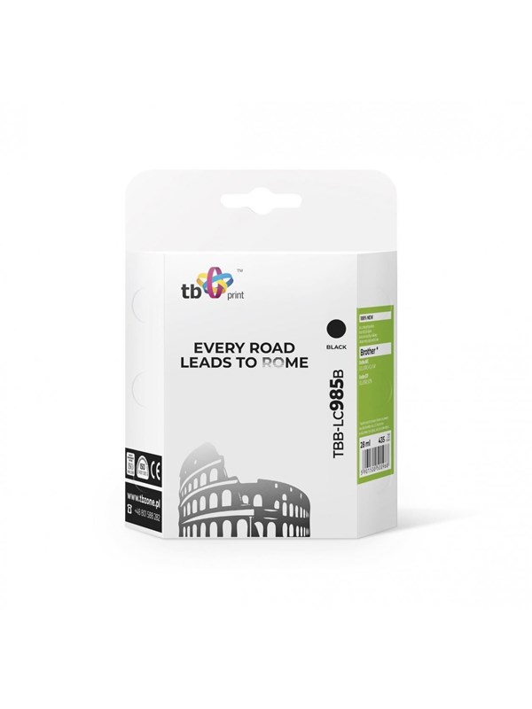 TB Print TB - black - compatible - ink cartridge (alternative for: Brother LC985BK)