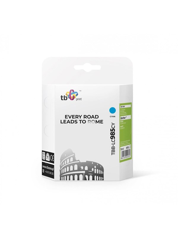 TB Print TB - cyan - compatible - ink cartridge (alternative for: Brother LC985C)
