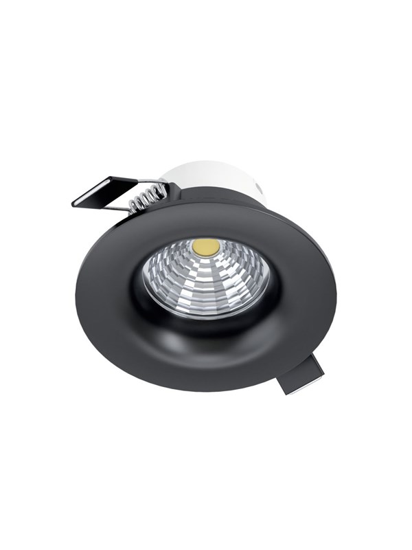 EGLO SALICETO INNEBYGD. Ø88 450LM 4000K DIMMPB. SVART