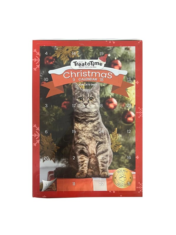 Treat Time Jule-Adventskalender for Katter