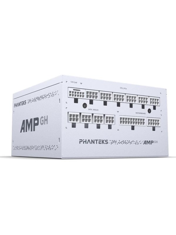 Phanteks AMP GH 1200W Strømforsyning (PSU) - 1200 Watt - 140 mm - ATX 3.1 - 80 Plus Platinum sertifisert