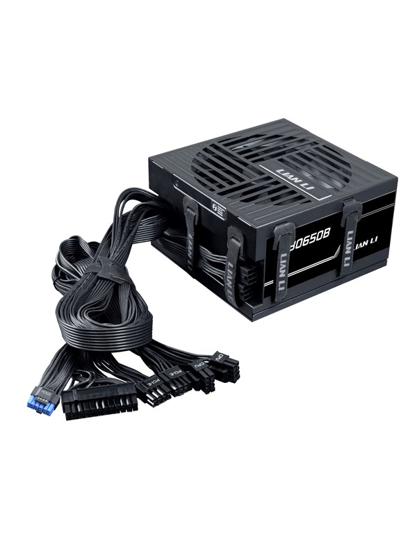 Lian Li RB 650W Strømforsyning (PSU) - 650 Watt - 135 mm - ATX 3.1 - 80 Plus Bronze sertifisert