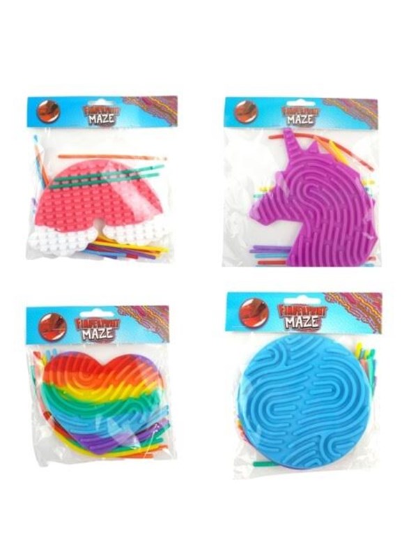 Hipo Fingerprint Maze unicorn/rainbow - assorted