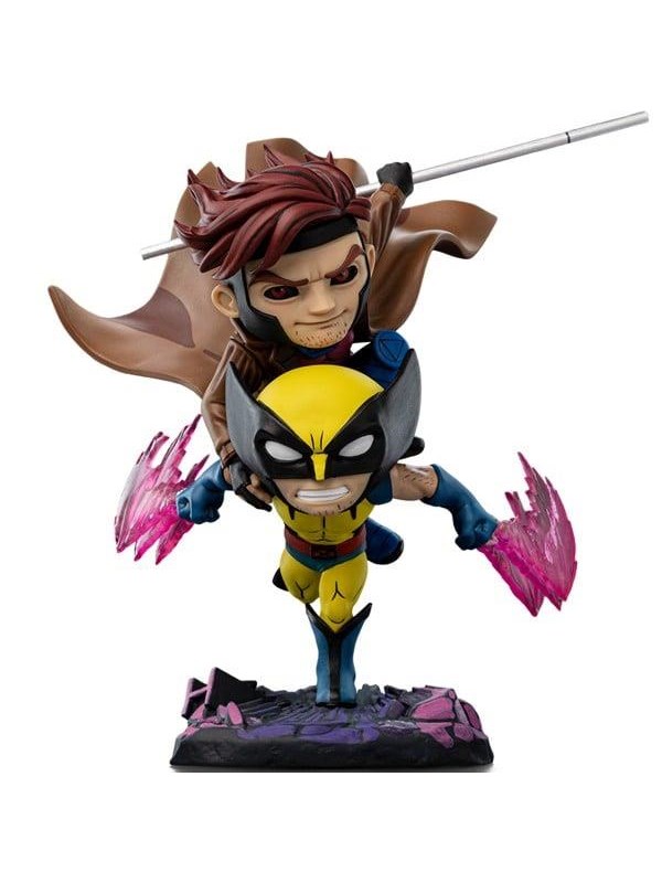 Iron Studios - X-Men 97 - Gambit And Wolverine Minico Figure 24cm - Figur