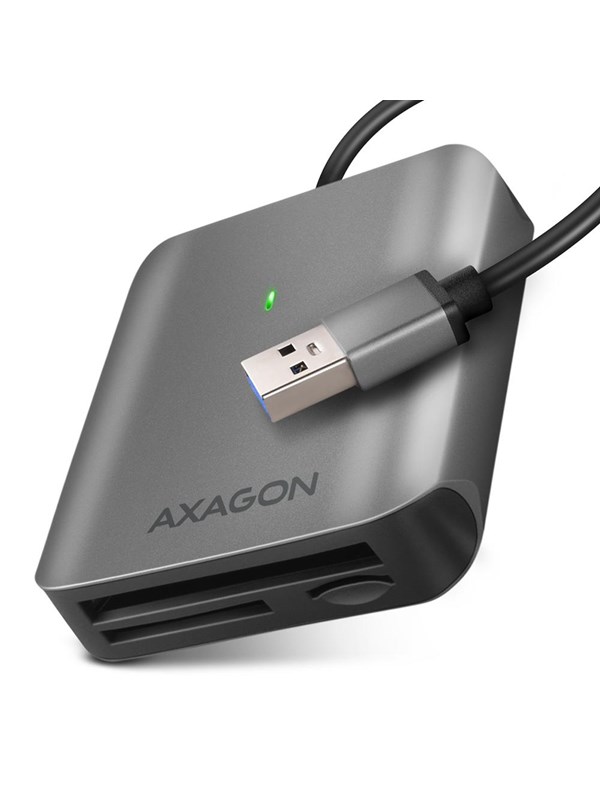 AXAGON SuperSpeed USB-A - SD / microSD / CF - UHS-II Card Reader