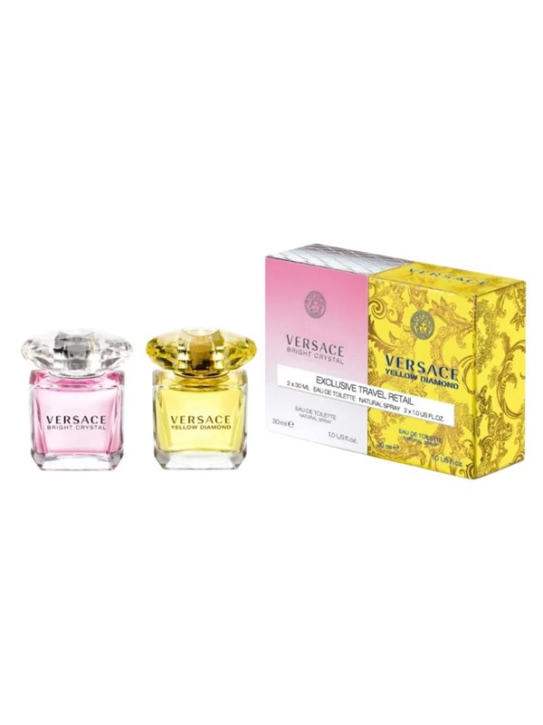 VERSACE Bright Crystal & Yellow Diamond 2 x 30 ml.- Gavesæt.