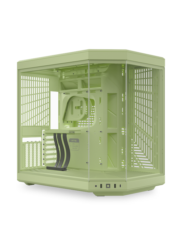 HYTE Y70 Matcha Milk - Kabinett - Miditower - Grønn
