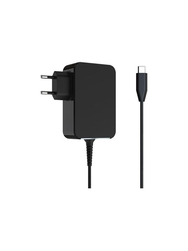 LC Power LC-NB-GAN-65-C - USB-C power adapter - Gallium Nitride (GaN) - 65 Watt