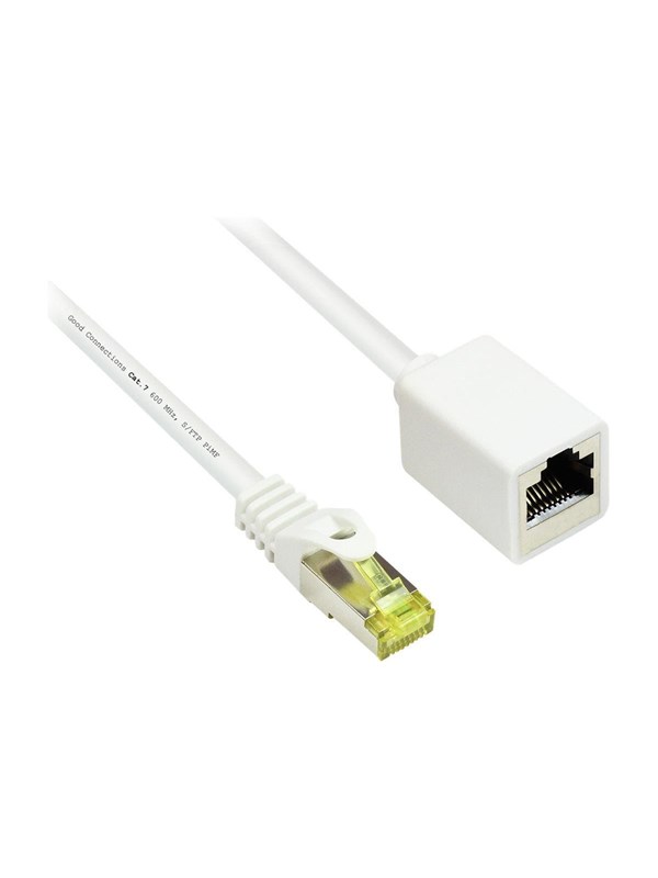 Alcasa electronik Good Connections RNS patch extension cable - 50 cm - white - Hvit - 0.5m