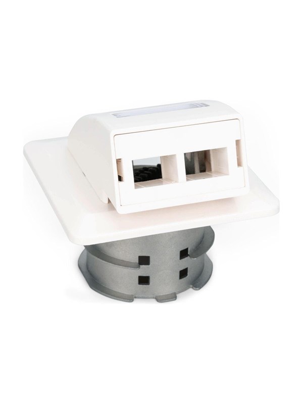 DIGITUS flush mount outlet housing - for LC/SC adapters