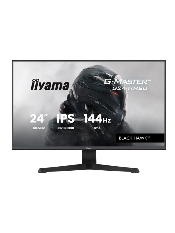 24" iiyama G-MASTER Black Hawk G2441HSU-B1 - LED monitor - Full HD (1080p) - 24"