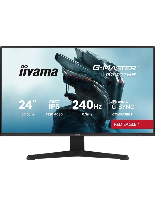 24" iiyama G-MASTER Red Eagle G2471HS-B1 - LED monitor - Full HD (1080p) - 24"