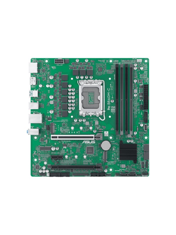 ASUS PRO B860M-C-CSM Hovedkort - Intel B860 - Intel LGA1851 - DDR5 RAM - Micro-ATX