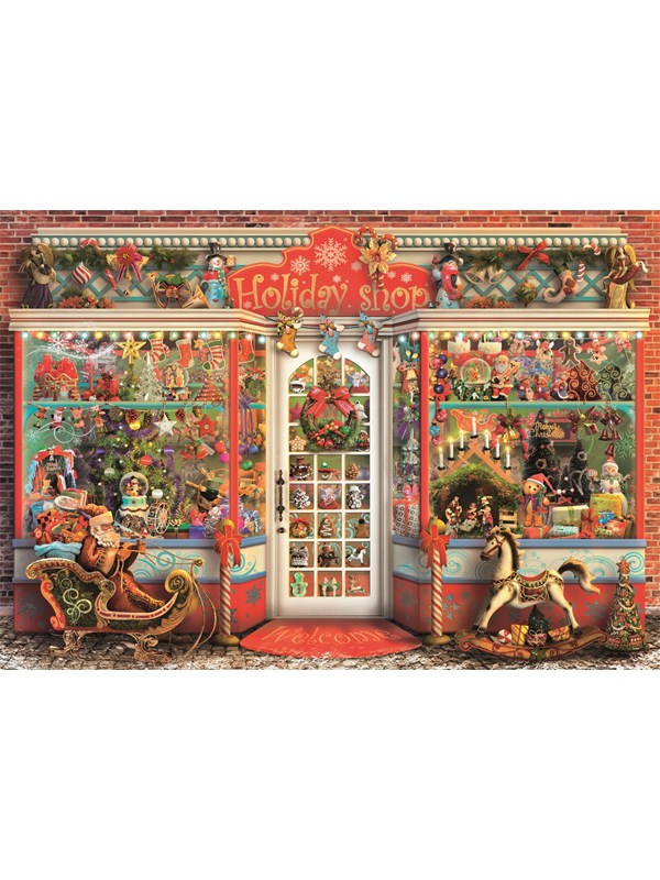 Clementoni Christmas Shop Puzzle - 1000 pcs. 2D Puslespill