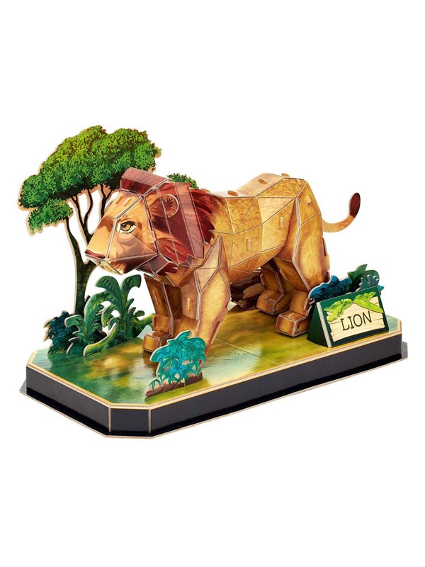 Cubic Fun 3D Puzzle Lion 3D Puslespill