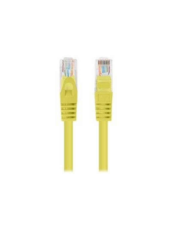 Lanberg patch cable - 1 m - yellow RAL 1016 - Gul - 1m