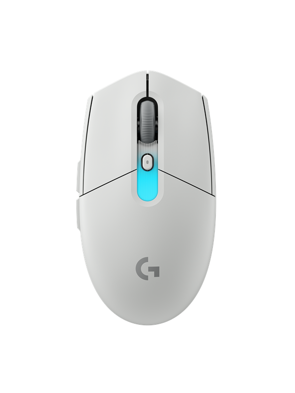 Logitech G305 X Superlight - Gaming mus - Optisk - 6 knapper - Hvit
