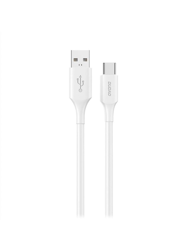Dudao L2sT USB-A - USB-C 6A Cable 1.2m - White
