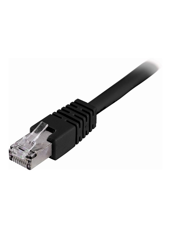 F/UTP Cat6 patchkabel, LSZH, 35m, svart