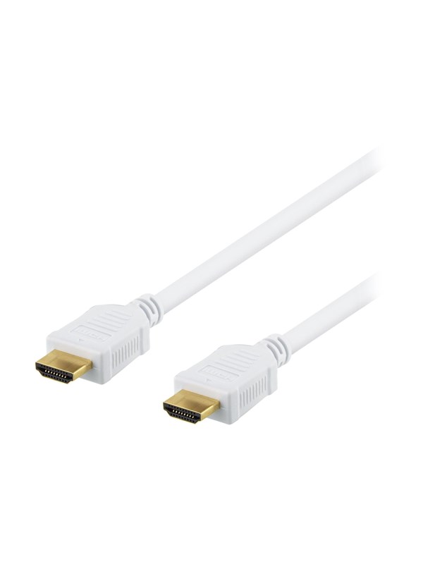 Deltaco HDMI-1020AD - HDMI cable with Ethernet - 2 m