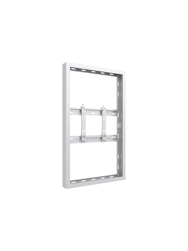 Multibrackets M Pro Series enclosure - for digital signage panel - small - white - Max 25 kg - recommended for 43"