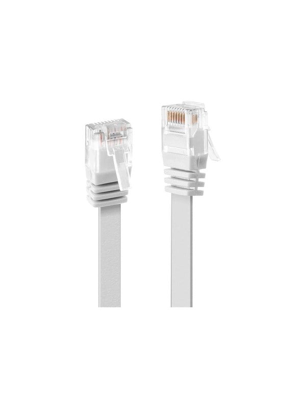 Lindy patch cable - 3 m - white - Hvit - 3m