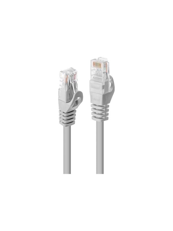 Lindy Basic patch cable - 10 m - grey - Grå - 10m